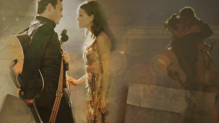 Reese Witherspoon Joaquin Phoenix movie walk the line HD Desktop Wallpaper | Background Image