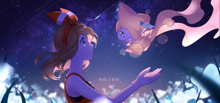 May (Pokémon) Anime Pokémon HD Desktop Wallpaper | Background Image