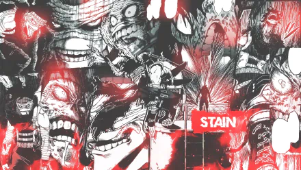 Stain (Boku No Hero Academia) Anime My Hero Academia HD Desktop Wallpaper | Background Image