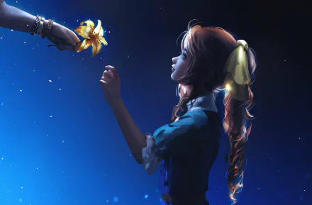 Aerith Gainsborough video game Final Fantasy VII HD Desktop Wallpaper | Background Image