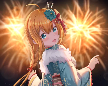 Pecorine (Princess Connect) Anime Princess connect! Re:Dive HD Desktop Wallpaper | Background Image