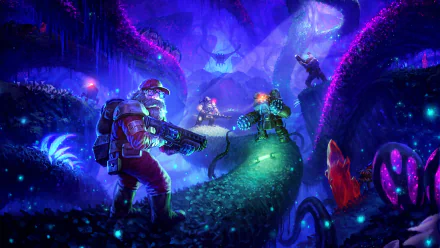 video game Deep Rock Galactic HD Desktop Wallpaper | Background Image