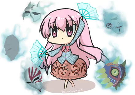 Hata no Kokoro Anime Touhou HD Desktop Wallpaper | Background Image