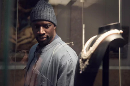 Omar Sy TV Show Lupin (2021) HD Desktop Wallpaper | Background Image