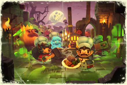 video game Overcooked 2 HD Desktop Wallpaper | Background Image