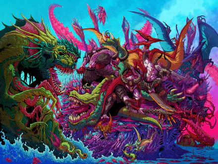  Monster Brawl by Brock Hofer