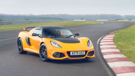 supercar orange car car Lotus Exige Sport 390 vehicle Lotus Exige HD Desktop Wallpaper | Background Image