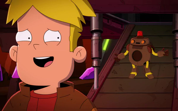 blonde H.U.E (Final Space) Gary Goodspeed TV Show Final Space HD Desktop Wallpaper | Background Image