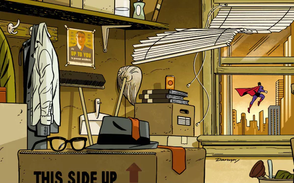Clark Kent Comic Superman HD Desktop Wallpaper | Background Image