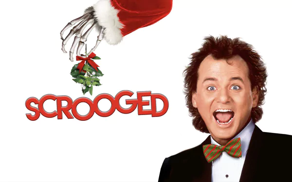 Bill Murray movie Scrooged HD Desktop Wallpaper | Background Image