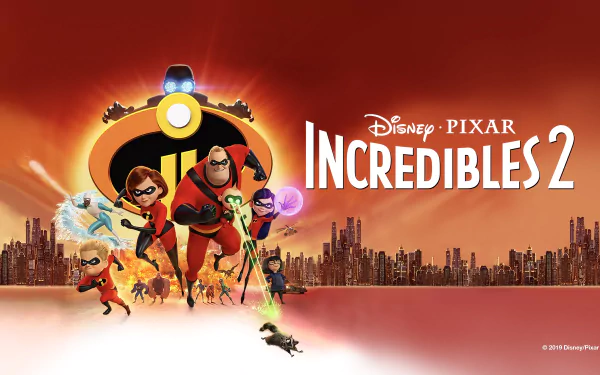 movie Incredibles 2 HD Desktop Wallpaper | Background Image