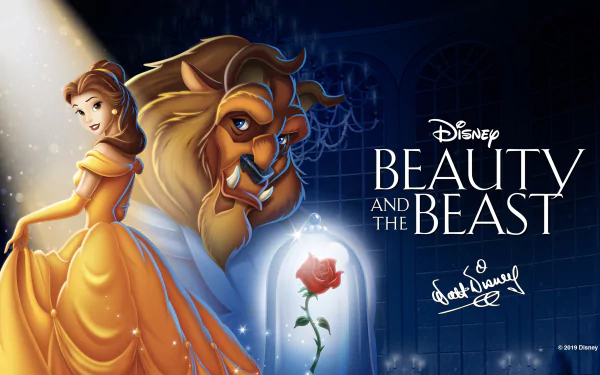 movie Beauty And The Beast (1991) HD Desktop Wallpaper | Background Image
