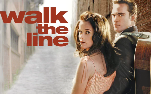 Reese Witherspoon Joaquin Phoenix movie walk the line HD Desktop Wallpaper | Background Image