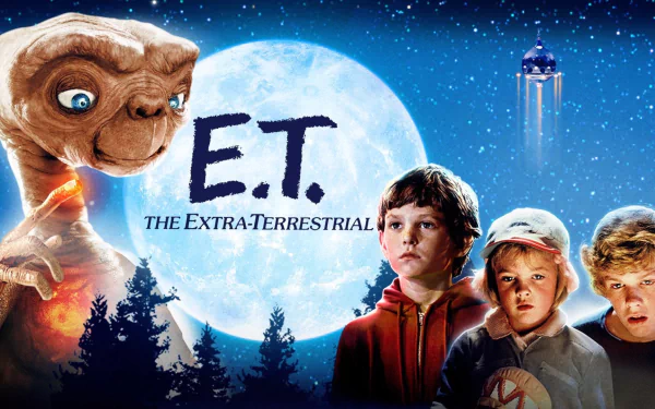 movie E.T. the Extra-Terrestrial HD Desktop Wallpaper | Background Image