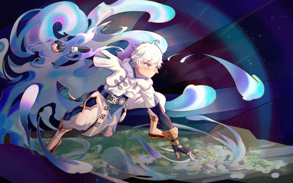 Chongyun (Genshin Impact) video game Genshin Impact HD Desktop Wallpaper | Background Image