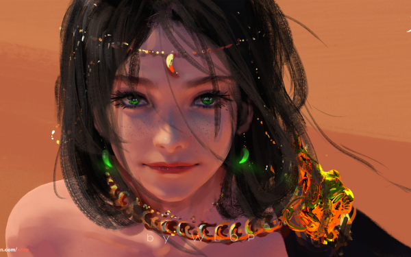 Comics GhostBlade Princess HD Wallpaper | Background Image