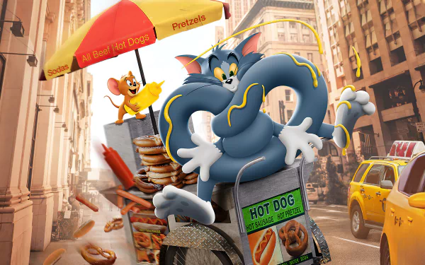 Jerry (Tom and Jerry) Tom (Tom and Jerry) movie Tom & Jerry HD Desktop Wallpaper | Background Image