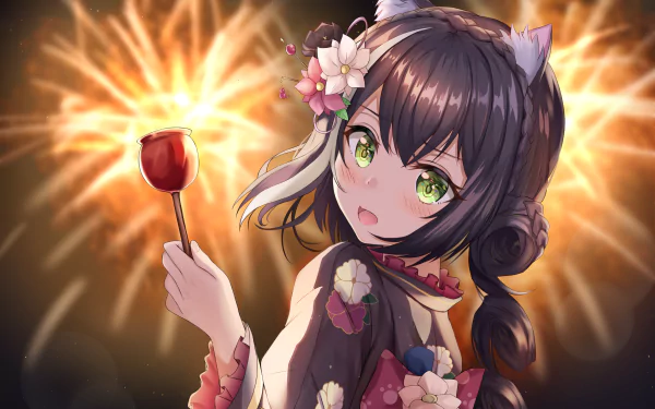 Karyl Momochi Anime Princess connect! Re:Dive HD Desktop Wallpaper | Background Image