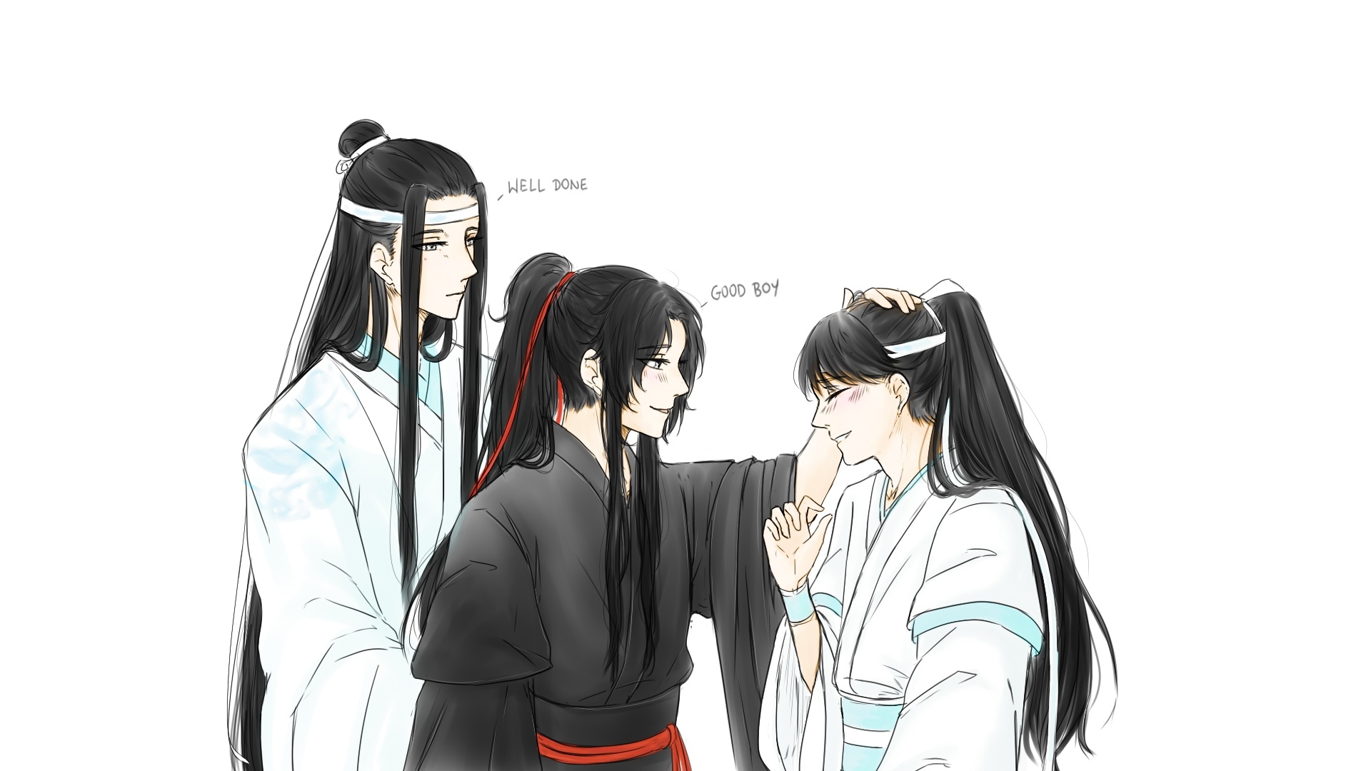 Download Lan Sizhui Wei Wuxian Wei Ying Lan Wangji Lan Zhan Anime Mo