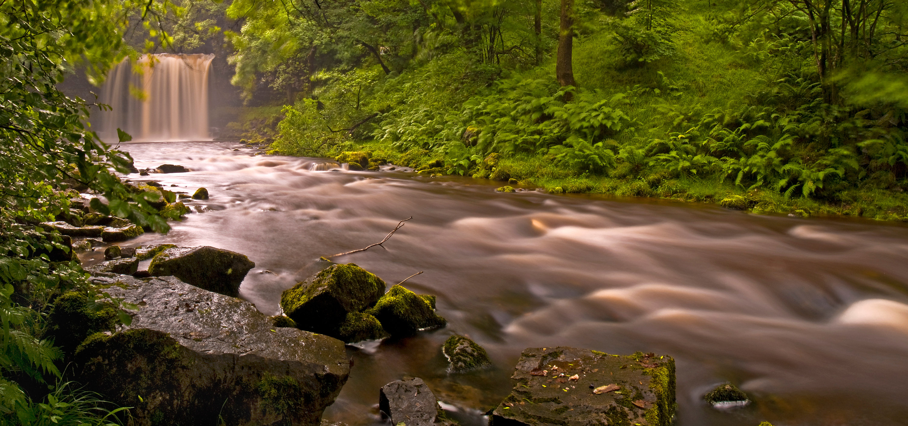 Nature Waterfall HD Wallpaper