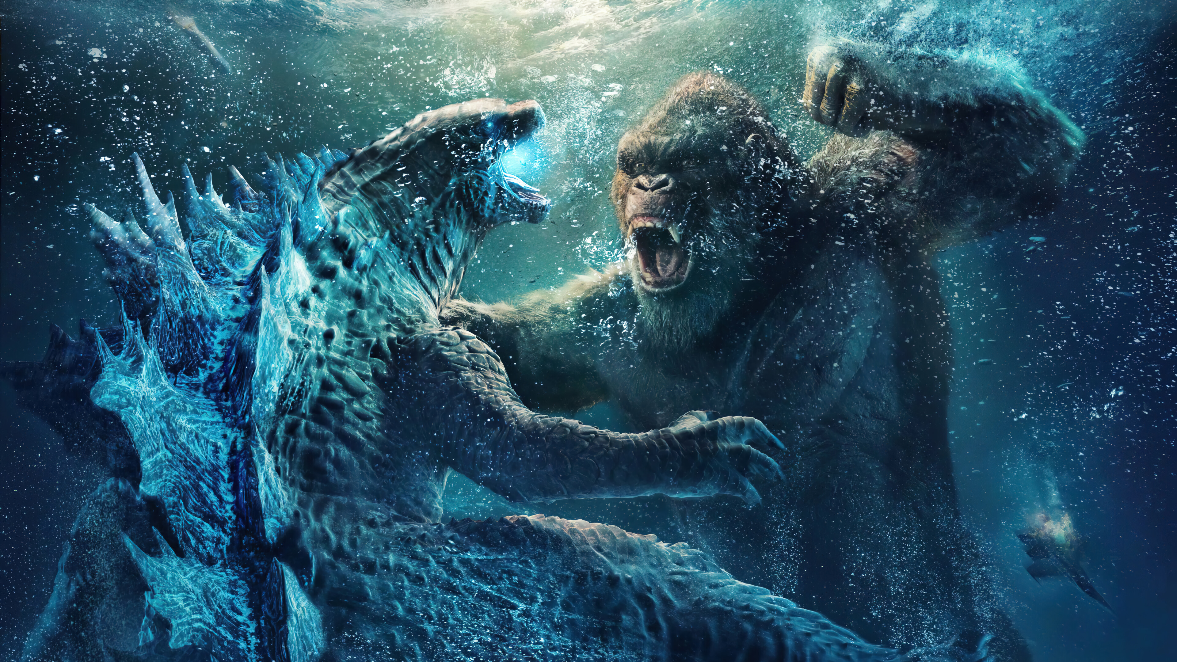 Godzilla vs Kong 4k Ultra HD Wallpaper