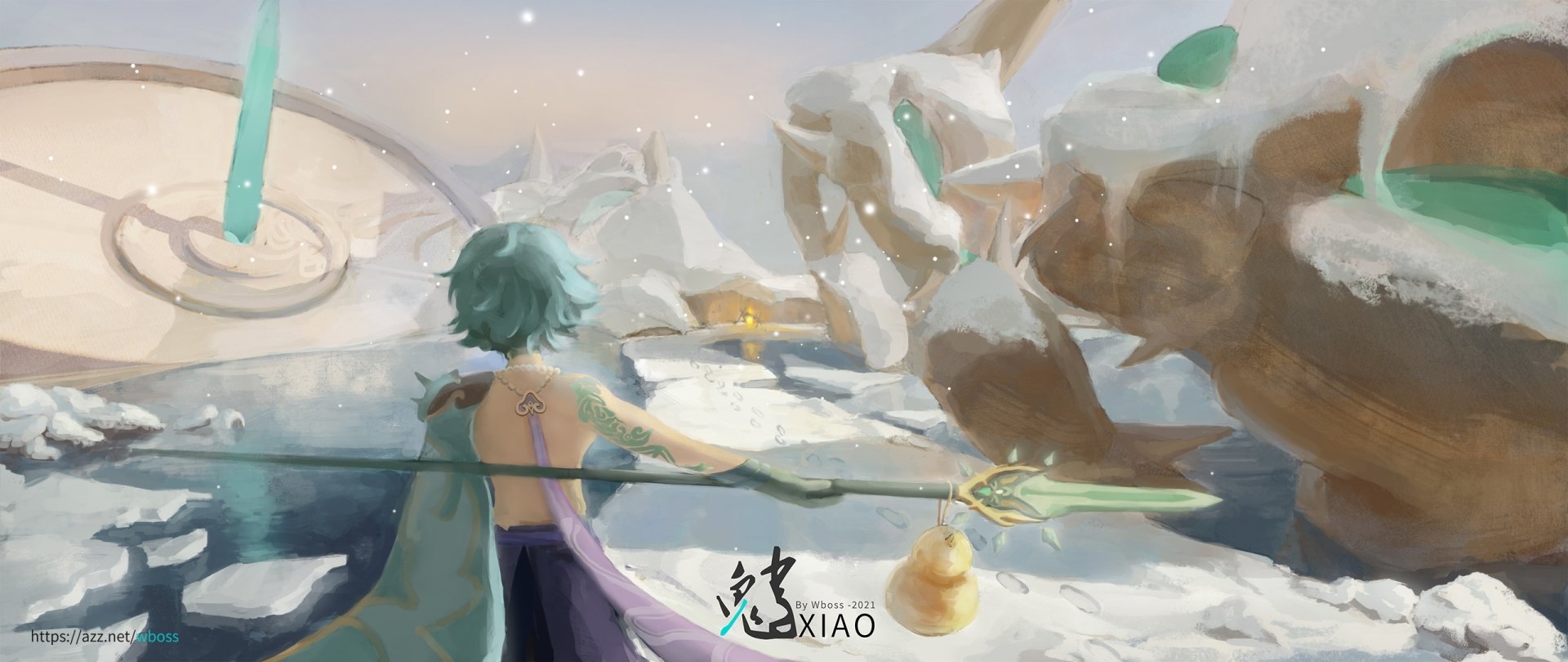 Download Xiao (Genshin Impact) Video Game Genshin Impact HD Wallpaper by wboss