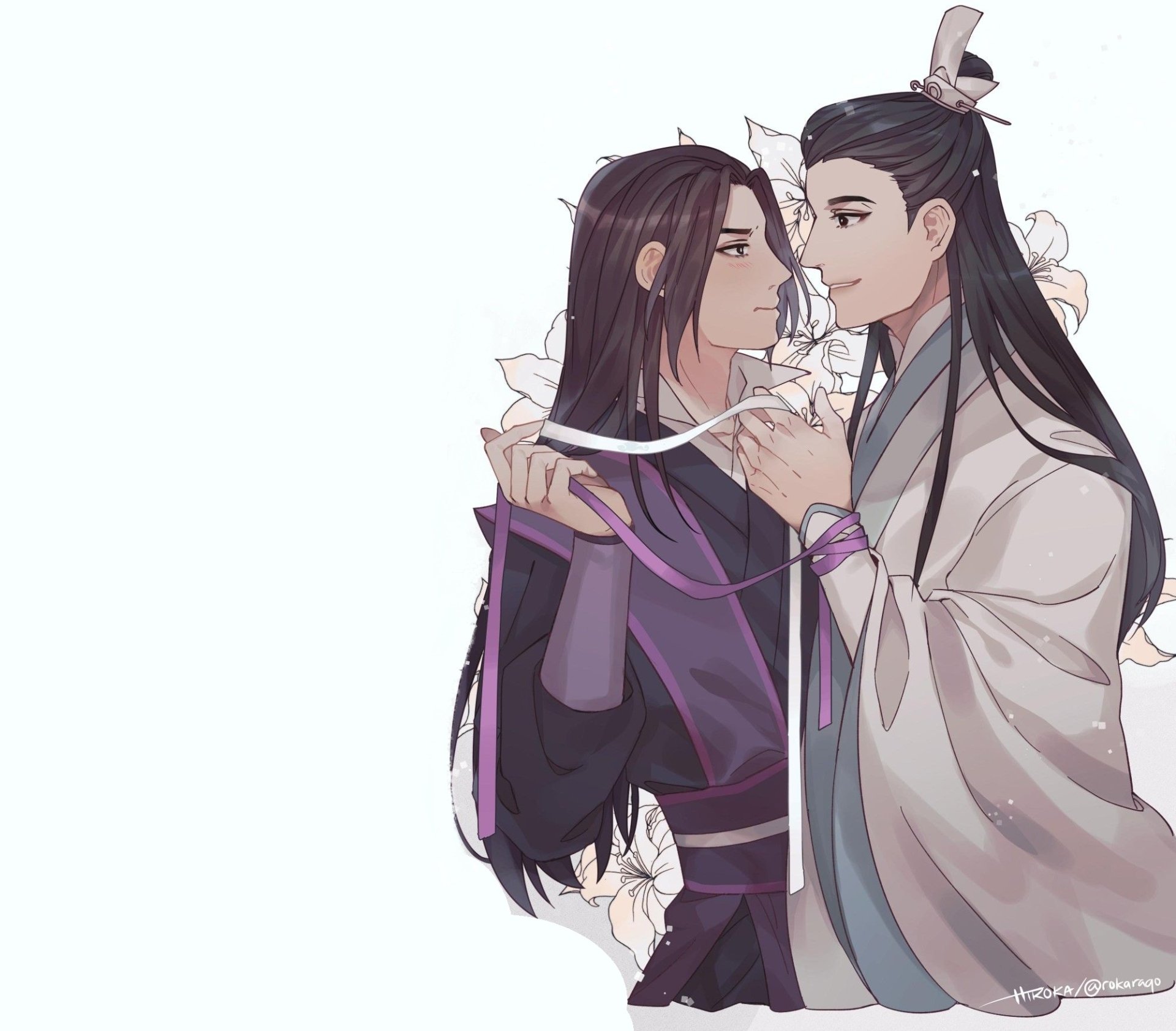 Download Jiang Cheng Lan Xichen Anime Mo Dao Zu Shi HD Wallpaper