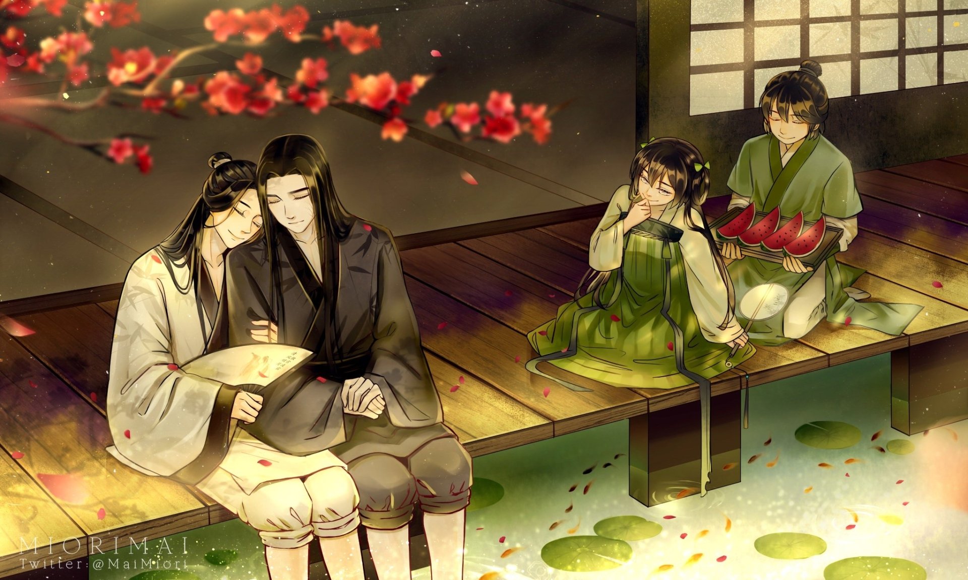 Download A-Qing Xiao Xingchen Song Lan Anime Mo Dao Zu Shi HD Wallpaper