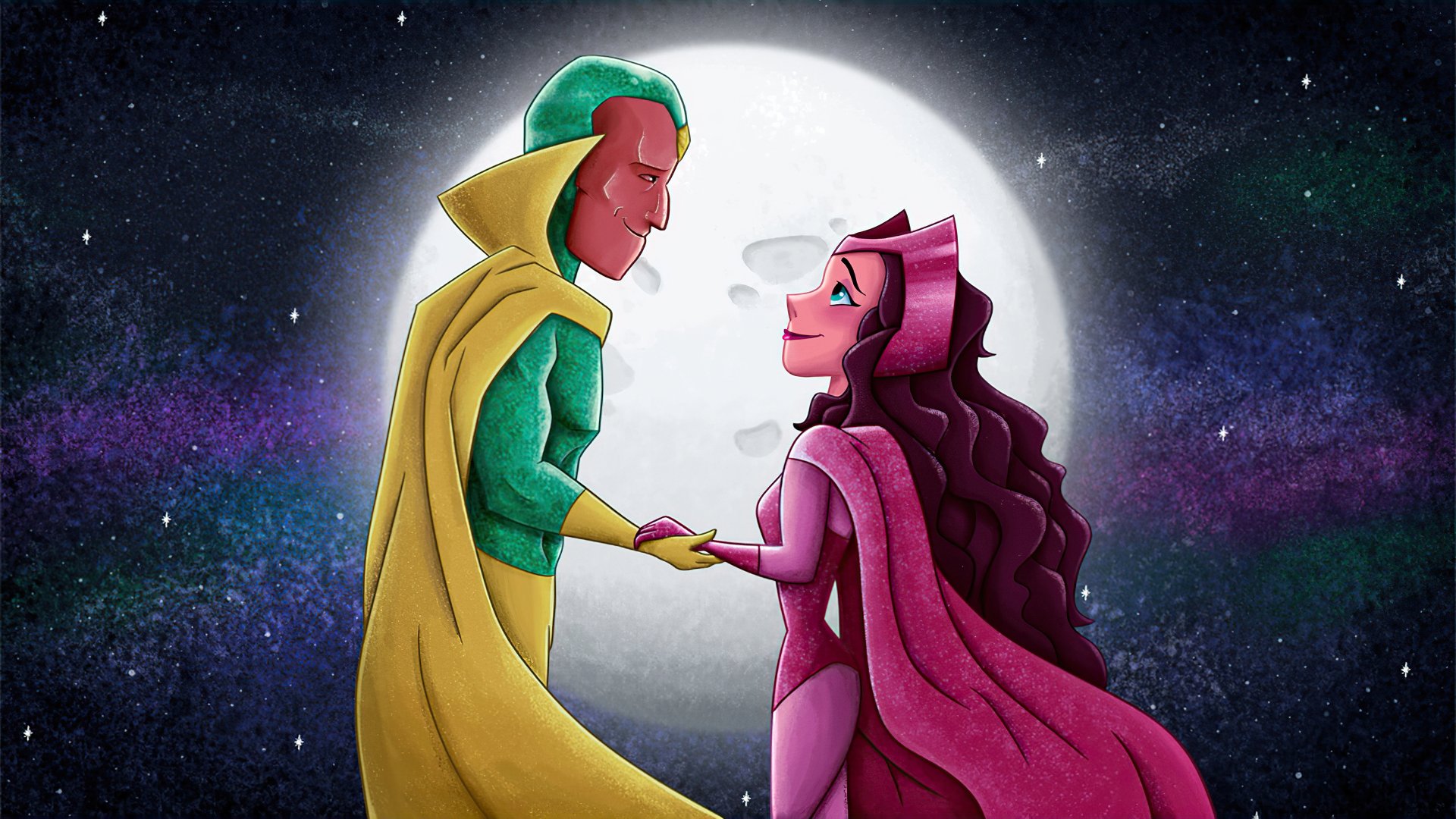 Download Vision (Marvel Comics) Scarlet Witch TV Show WandaVision 4k ...