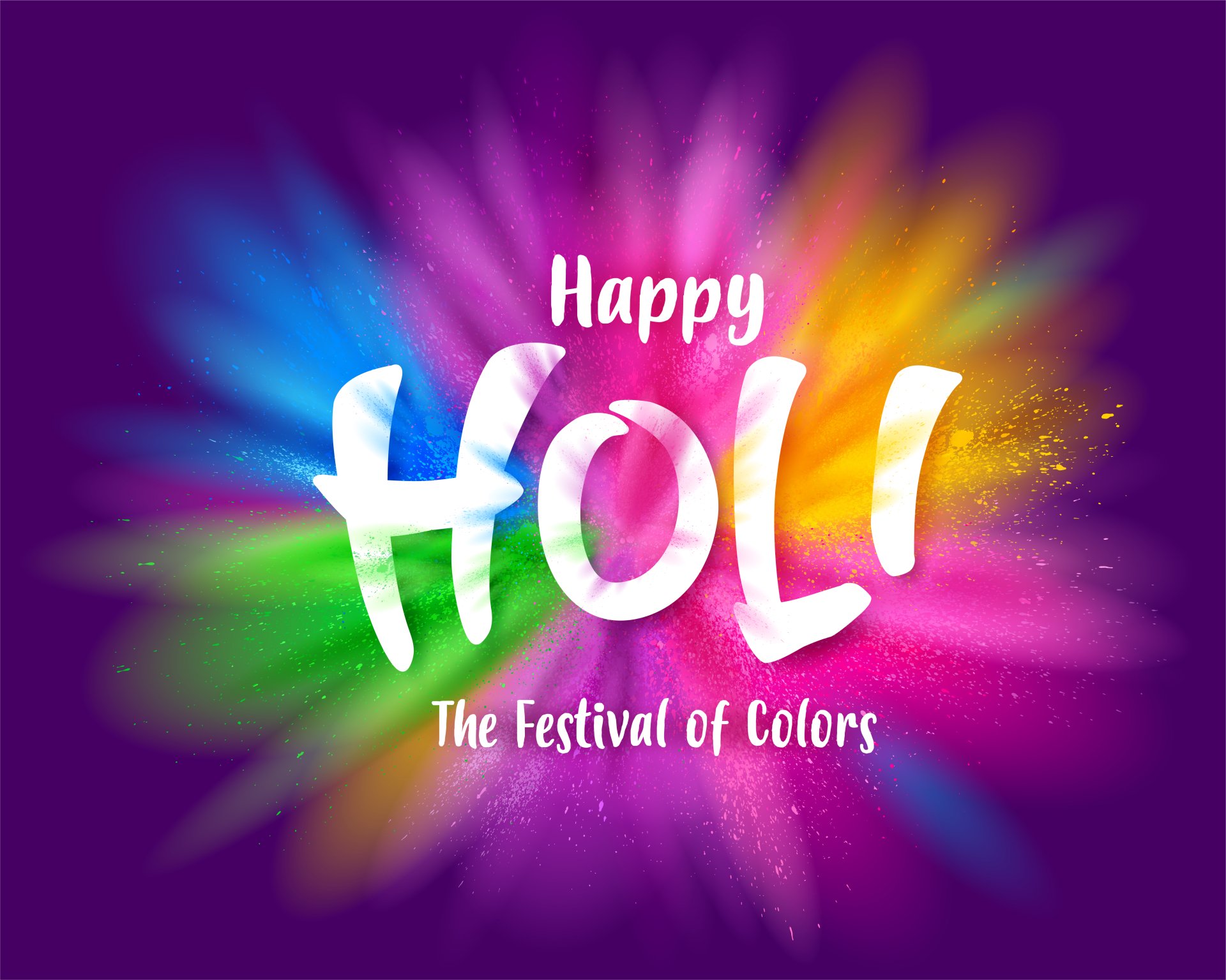 Download Colors Holiday Holi 4k Ultra HD Wallpaper