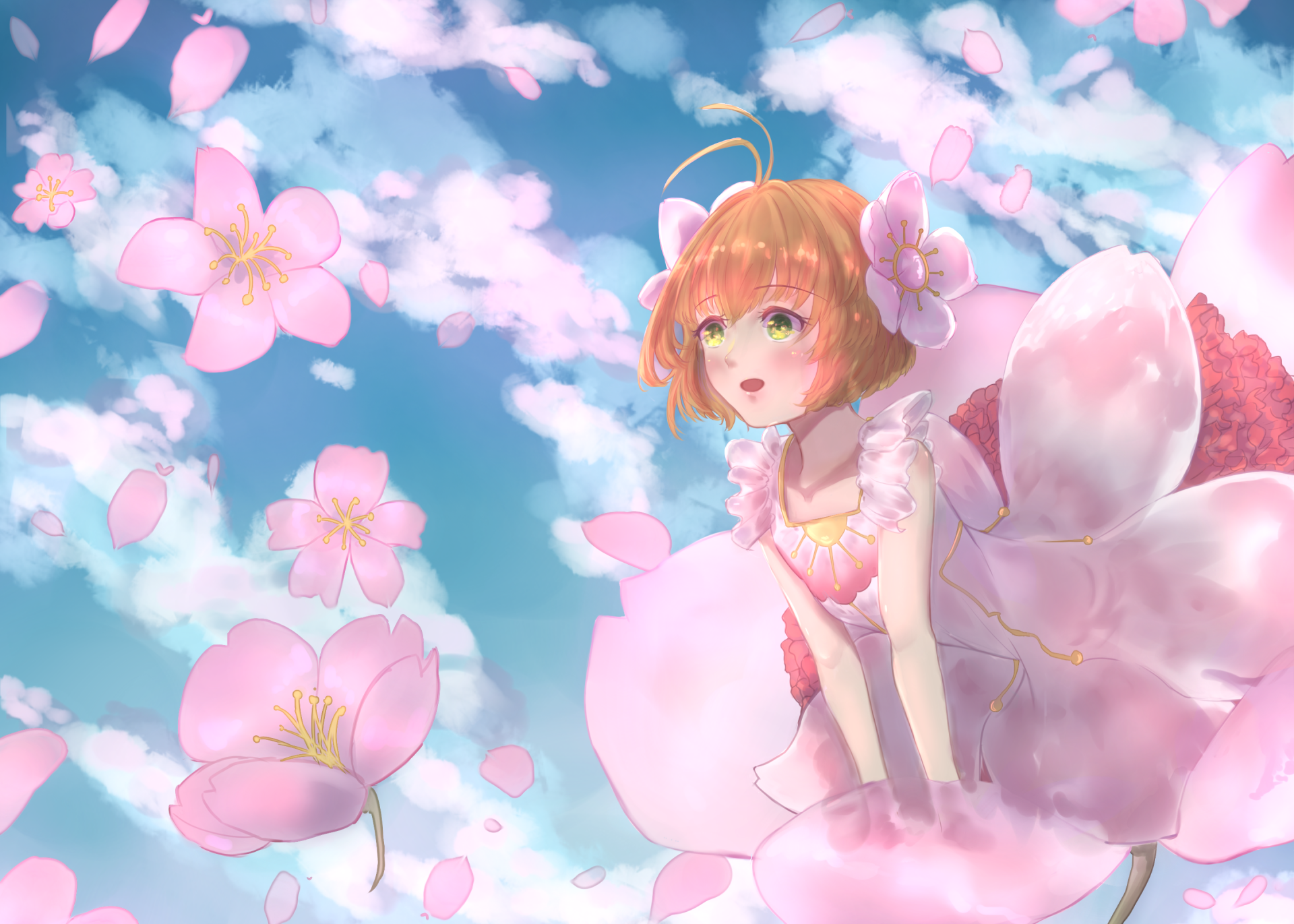 Download Sakura Kinomoto Anime Cardcaptor Sakura HD Wallpaper by sheriko
