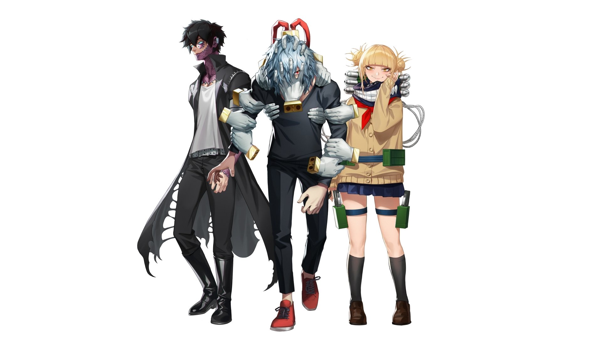 Download Dabi (Boku No Hero Academia) Tomura Shigaraki Anime My Hero Academia 4k Ultra HD Wallpaper by himmel