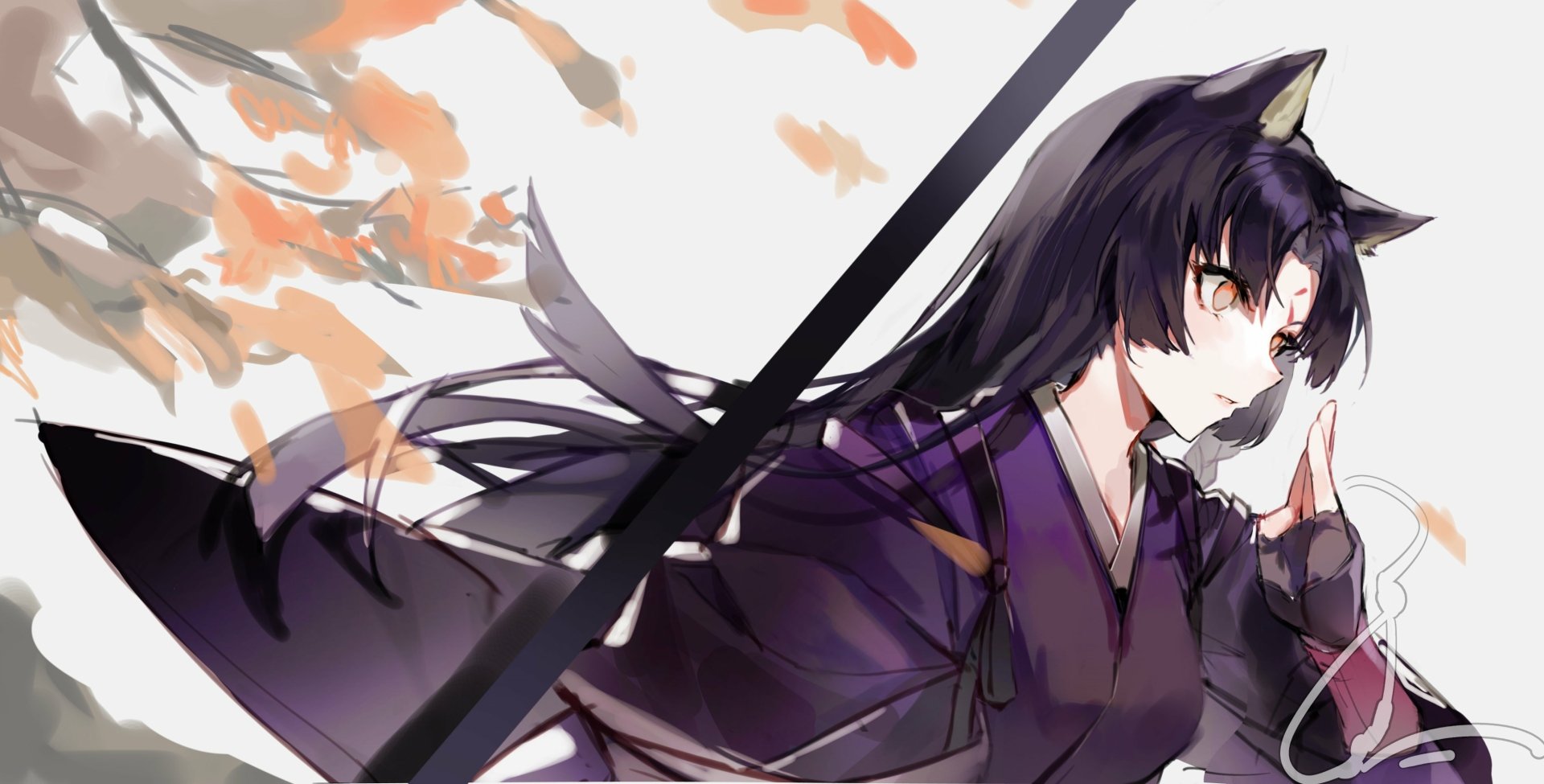 Download Saga (Arknights) Video Game Arknights HD Wallpaper by kitere