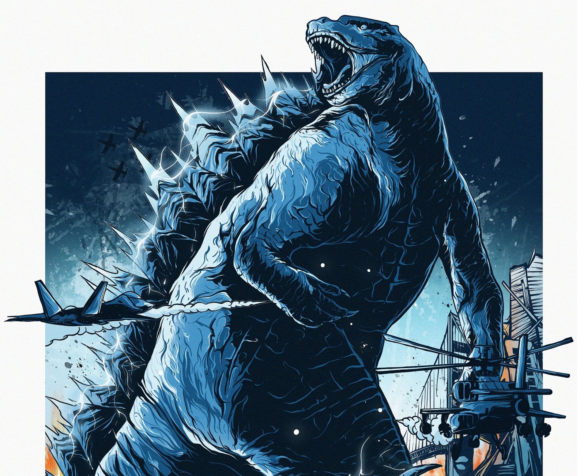 Download Godzilla Godzilla Vs Kong Movie HD Wallpaper