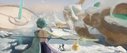 Xiao (Genshin Impact) video game Genshin Impact HD Desktop Wallpaper | Background Image