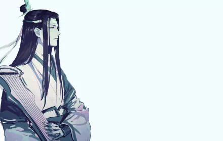Lan Wangji Anime Mo Dao Zu Shi HD Desktop Wallpaper | Background Image