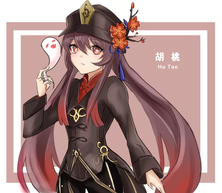 Hu Tao video game Genshin Impact HD Desktop Wallpaper | Background Image