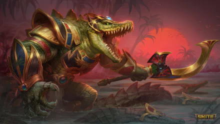 Sobek (Smite) video game Smite HD Desktop Wallpaper | Background Image