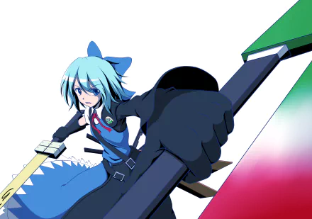 Cirno (Advent Cirno) Anime Touhou HD Desktop Wallpaper | Background Image