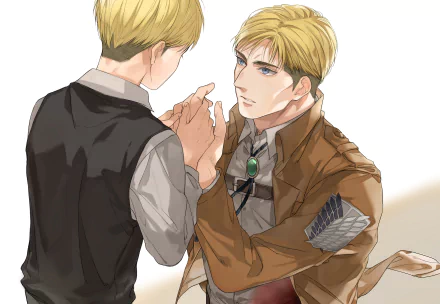 Erwin Smith Anime Attack on Titan HD Desktop Wallpaper | Background Image