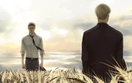 Saezuru Tori wa Habatakanai Chikara Doumeki Yashiro (Twittering Birds Never Fly) Anime Twittering Birds Never Fly HD Desktop Wallpaper | Background Image