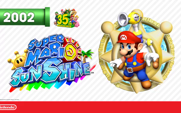 F.L.U.D.D. Mario video game Super Mario Sunshine HD Desktop Wallpaper | Background Image