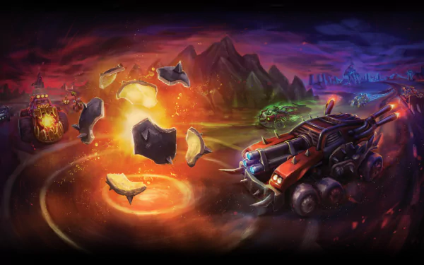 video game Heavy Metal Machines HD Desktop Wallpaper | Background Image