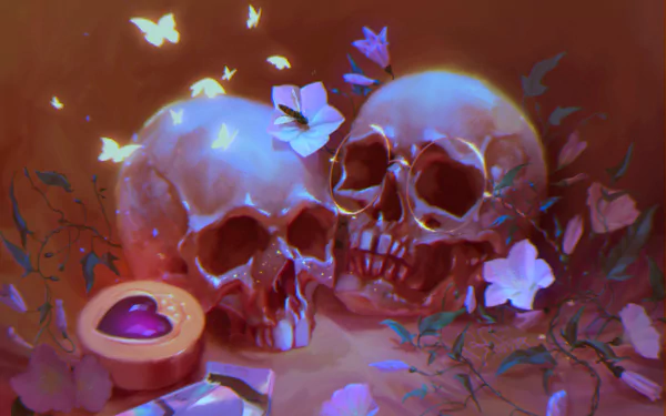 dark skull HD Desktop Wallpaper | Background Image
