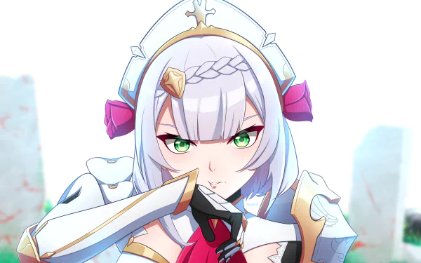 Noelle (Genshin Impact) video game Genshin Impact HD Desktop Wallpaper | Background Image