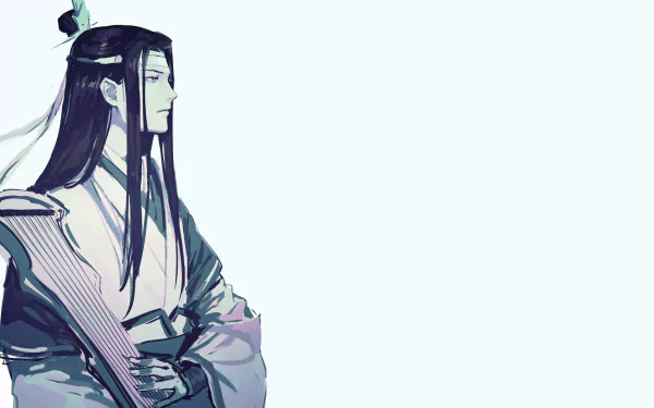Lan Wangji Anime Mo Dao Zu Shi HD Desktop Wallpaper | Background Image