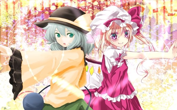 Anime Touhou Koishi Komeiji Flandre Scarlet HD Wallpaper | Background Image