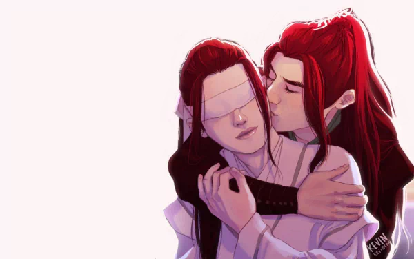 kiss Wang Hao Xuan Song Ji Yang Xue Yang Xiao Xingchen TV Show The Untamed HD Desktop Wallpaper | Background Image