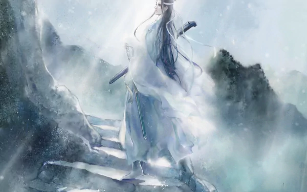 Lan Wangji Anime Mo Dao Zu Shi HD Desktop Wallpaper | Background Image