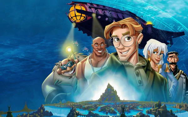movie Atlantis: The Lost Empire HD Desktop Wallpaper | Background Image